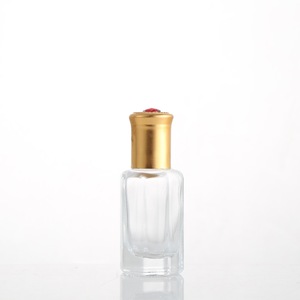 3Ml <span class=keywords><strong>6Ml</strong></span> 9Ml 12Ml Bán Buôn Rỗng Nước Hoa Rõ Ràng Octagon Attar Glass Tinh Dầu Lăn Chai - Product Image 2
