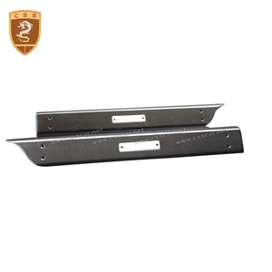 V8 puerta Exterior accesorios de fibra de carbono de la puerta de coche alféizares de placas para Aston <span class=keywords><strong>Martin</strong></span> Vantage - Product Image 5