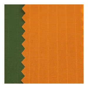 DWR 70d 210T Ripstop Nylon Taffeta Fabric With Pu Coated For Hammock