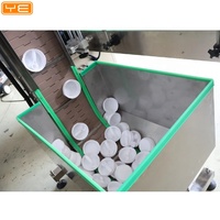 Machine de capsulage automatique pour bouchons de bouteilles en plastique, couvercles de bidons, bouchons à clapet pour bouteilles PET et bouchons musulmans