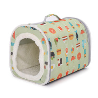 DO Luxe Cartoon Mode Kattennest Winter Warm Polyester Cilindrisch Herfst Winter Kattenhuis Hondenkennel Tent Zwerfkattenmat