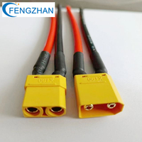 Ensemble de câbles connecteurs XT60H plaqués or à faible résistance pour projets électroniques DIY