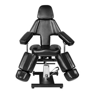 Dongpin Beauty Hydraulic Tattoo <b>Bed</b> DP3601 Black Adjustable Massage Table For Salon Spa Therapy Use - Product Image 1