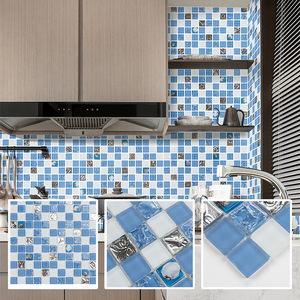 Trong Kho 8Mm Kết Hợp Màu Sắc Thủy Tinh Conch Gạch Nhựa <span class=keywords><strong>Mosaic</strong></span> Mẹ Của Ngọc Trai Đánh Bóng Cho Phòng Tắm Vòi Sen - Product Image 2