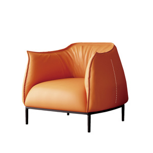 <span class=keywords><strong>Fauteuil</strong></span> de salon confortable pour longues sessions assises, idéal pour la maison, le bureau ou la chambre à coucher, en cuir véritable, pivotant, avec dossier inclinable, style nordique, luxe léger - Product Image 5