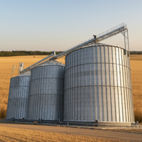 Progetto Chiavi in Mano di Silos per Stoccaggio Cereali Agricoli in Vendita