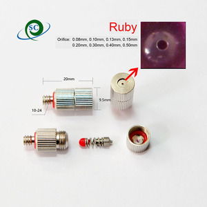 <span class=keywords><strong>Buse</strong></span> de pulvérisation à brouillard fin rubis haute pression, humidificateur avec <span class=keywords><strong>filtre</strong></span> - Product Image 4