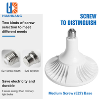 Ampoule LED B22 E27 en aluminium moulé sous pression 30W-60W 3000K-6000K pour maison, entrepôt, garage, supermarché - Prix de gros