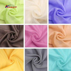 ARODDY Rideaux semi-transparents personnalisables pour l'intimité, enrouleurs en lin blanc, voile filtrant semi-transparent - Product Image 5