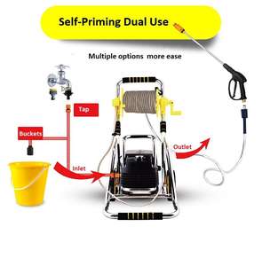 Lave-voiture à mousse automatique à haute pression lave-auto à jet d'eau - Product Image 5