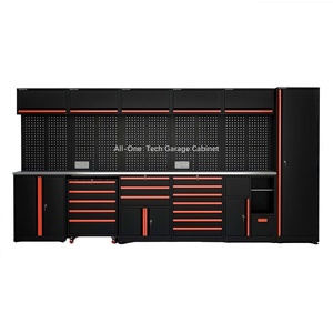 Nhiệm Vụ Nặng Nề Di Động Máy Trạm & Tủ Tùy Chỉnh OEM Nhà Để Xe Hộp Công Cụ Cho Hội Thảo Kết Hợp Công Cụ Giỏ Hàng & Hộp Công Cụ - Product Image 2