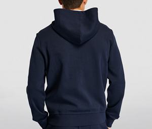Sudadera con capucha y cremallera completa ajustada de alta calidad para hombre, ropa de calle de algodón con estampado, moda de invierno, directo del fabricante - Product Image 4