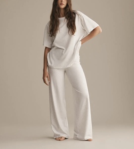 Pigiama Personalizzato per <span class=keywords><strong>Donna</strong></span> Ultra Morbido di Alta Qualità Realizzato con 95% Bambù 5% Spandex <span class=keywords><strong>Abbigliamento</strong></span> da <span class=keywords><strong>Notte</strong></span> in Bambù per <span class=keywords><strong>Donna</strong></span> - Product Image 1