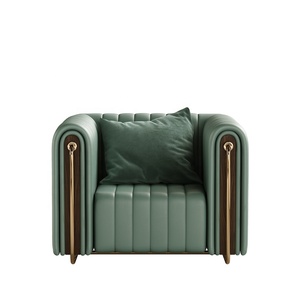 Dessins de tissu de Tapisserie D'ameublement En Métal en acier inoxydable jambes avec repose-<span class=keywords><strong>tête</strong></span> unique <span class=keywords><strong>canapé</strong></span> chaise unique siège <span class=keywords><strong>canapé</strong></span> <span class=keywords><strong>pour</strong></span> Salon - Product Image 2