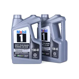 Authentic Full Synthetic No.1 Engine Oil 15W40 Keeps Your Engine Like New Original Motor Oil API SP 4.73 Liters/5 Quarts