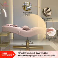 Lits de massage hydrauliques ergonomiques, lit de beauté pour spa, lit pour extensions de cils avec rotation à 360 degrés