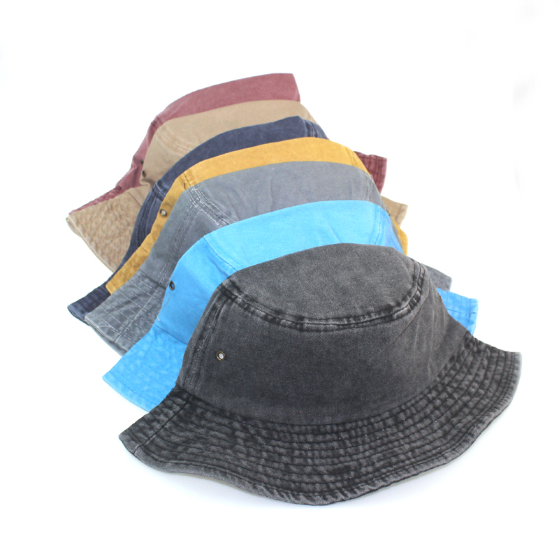 Оптовая продажа, простая Панама для мытья, индивидуальная шляпа для рыбалки с солнцезащитным козырьком и логотипом на заказ