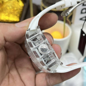 Reloj de Pulsera Esqueletizado Totalmente Automático para Mujer, Elegante Reloj Mecánico Resistente al Agua con Efecto Luminoso - Product Image 4