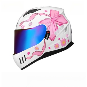 Casco de Motociclismo de Carreras con Certificación CCC, Lentes de Colores, Resistente al Agua <span class=keywords><strong>en</strong></span> Días Lluviosos, Resistente al Desgaste, Espejo Doble - Product Image 6