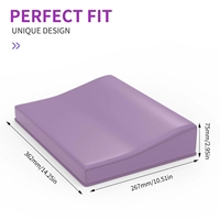 Repose-main professionnel imperméable en cuir PU rectangulaire facile à nettoyer pour manucure et nail art en salon de beauté
