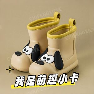 Zapatos de Agua para Niños, Lindas Botas de Lluvia con Diseño de Cachorro, Botas de Lluvia de EVA Ultraligeras e Impermeables con Diseño de Dibujos Animados - Product Image 5