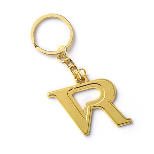 Llavero Personal grabado en relieve, de latón dorado, para Hotel, accesorios personalizados con logotipo - Product Image 6