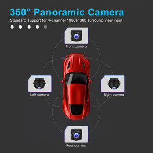 21.6 inch Android 13 màn hình cảm ứng kép đài phát thanh xe với GPS Android Auto OBD2 sao lưu máy ảnh cho phổ xe ô tô - Product Image 6