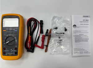 มัลติมิเตอร์ดิจิตอล True-RMS 87V MAX สำหรับงานอุตสาหกรรม  วัดกระแส 0-10A แรงดัน 0-1000V  หน้าจอแสดงผล 6000 ค่า - Product Image 2