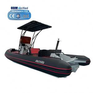 REACHSEA Lux600 Bateau à côtes de luxe Offre Spéciale 860 Orca Hypalon Bateau pneumatique à coque semi-rigide avec moteur <span class=keywords><strong>hors</strong></span>-bord pour Ocear Water - Product Image 3
