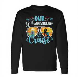 Camiseta de manga larga para el 30.º aniversario de nuestra crucitaña, para celebrar la boda - Product Image 2