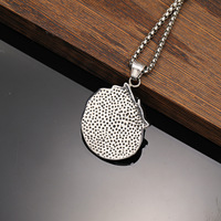 Pendentif Unique Rétro Viking Wyvern en Acier Titane, Collier Tendance pour Homme, Style Nordique, Mode Urbaine Hip Hop, Nœud Celtique, Bijou