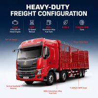 Camion de fret lourd China Chenglong Euro 5 Diesel Yuchai 8X4 avec boîte de vitesses FAST à conduite à gauche, 251-350 ch, 1000-1500 Nm, haute capacité de charge