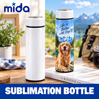 Botol Tumbler Termos 500 ml untuk Olahraga, Sublimasi, Cetak Kosong, Hadiah Bisnis, Outdoor, Botol Vakum