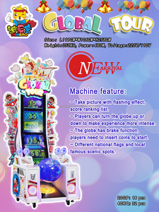 Dinibao machine de jeu à pièces Globe <span class=keywords><strong>tour</strong></span> billet rachat machine de jeu pour centre de jeux - Product Image 3