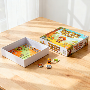 Culturalpuzzle, Juego <span class=keywords><strong>de</strong></span> <span class=keywords><strong>Mesa</strong></span> Educativo para Niños <span class=keywords><strong>de</strong></span> <span class=keywords><strong>10</strong></span> a 12 <span class=keywords><strong>Años</strong></span>, Juego Interactivo Familiar para Amigos, Juego <span class=keywords><strong>de</strong></span> Interior <span class=keywords><strong>de</strong></span> Cartón y Papel con Logotipo Personalizado - Product Image 2