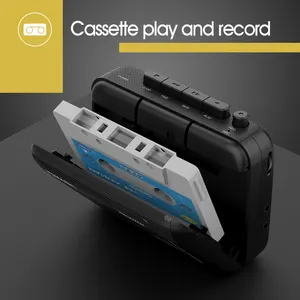 New Arrival Customised Personal Portable Small Pocket Stereo Walkman Audio Vintage Cassette Recorder Player Cassette Recorders