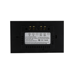 Interruttore del ventilatore da soffitto in vetro manomesso intelligente WIFI Standard US/AU - Product Image 4