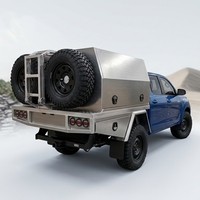 Ford Ranger Toyota Hilux Isuzu D-Max Volkswagen Amarok Mitsubishi Tr Custom 4x4 Plateau et auvent avec revêtement en poudre pour usage extérieur
