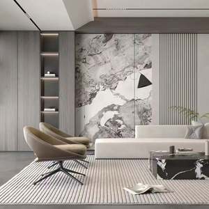 Personnalisation complète de meubles modernes pour villa, personnalisation de meubles en bois pour salon, chambre à coucher, cuisine - Product Image 4