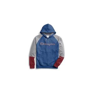 สีแชมป์ powerblend บุรุษ hoodies ใช้งาน: loyoal Blue/Oxford Grey/CHERRY PIE | 100% ของแท้ - Product Image 3