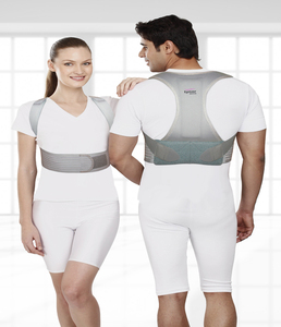 Correcteur de posture réglable, ceinture de soutien dorsal pour hommes et femmes, redresseur de dos supérieur, attelle d'épaule pour soutien de la clavicule - Product Image 2