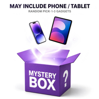 Boîte Mystère Rare 1-3 Pièces – Peut Contenir un Smartphone, Boîte Surprise de Grande Valeur, Électronique 3C Aléatoire, Montre Connectée, Écouteurs TWS – Vente en Gros
