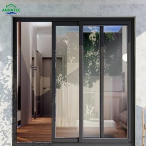 <span class=keywords><strong>Porte</strong></span> <span class=keywords><strong>coulissante</strong></span> en aluminium de qualité supérieure et <span class=keywords><strong>porte</strong></span> patio moderne, parfaite pour la maison, le balcon, le bureau, avec une excellente durabilité et un design élégant - Product Image 6