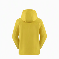 Veste unisexe coupe-vent imperméable à coque rigide avec fermeture éclair, respirante, coutures thermosoudées, à capuche, pour l'automne, l'alpinisme, le ski, la neige, imprimée