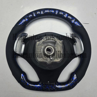 Nouveau produit phare : Volant en fibre de carbone forgée, cuir perforé et LED pour BMW Série 3 E90 E92 E93