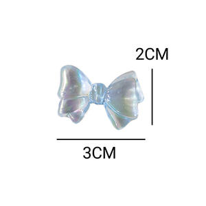 Cuentas Sueltas de Lucite Transparente, Mezcla de Colores, para Joyería, Cadena de Teléfono Móvil, Colgante de Coche, Materiales para Accesorios - Product Image 5