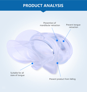 Produits chinois anti ronflement Dispositif anti-ronflement Langue anti-ronflement en silicone souple - Product Image 6