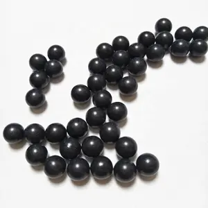 Bola Plastik POM Hitam 10.92Mm untuk Bola Universal