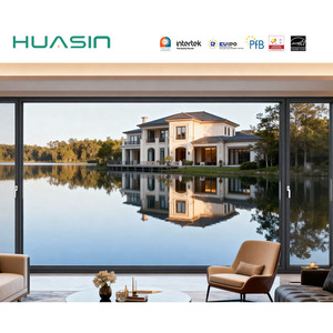 Huasin, Venta Caliente, <span class=keywords><strong>Ventanas</strong></span> de Aleación de Aluminio con Recubrimiento en Polvo Negro Mate, Personalizadas, Proveedor Indonesio, 2025 - Product Image 5