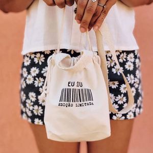 Promotional Organic Cotton <b>Drawstring</b> Packing <b>Pouch</b> Canvas Cotton Jewelry Bags Natural Cotton <b>Drawstring</b> <b>Pouch</b> With Handle - Product Image 4